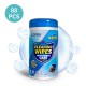 88Pcs Phone Screen Sterilization Sterilize 75% Alcohol Wet Wipes Efficient Sterilization Car Multifunctional Disposable Unscented Cleaning Wipes Non-woven Fabric