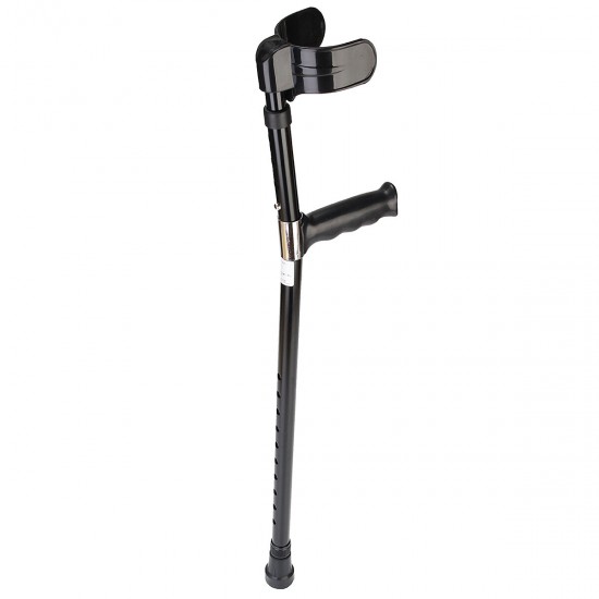 A Pair of Adjustable Aluminum Alloy Armpit Crutches Forearm Crutches Elbow Crutches Climbing Sticks