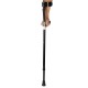 A Pair of Adjustable Aluminum Alloy Armpit Crutches Forearm Crutches Elbow Crutches Climbing Sticks