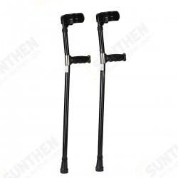 A Pair of Adjustable Aluminum Alloy Armpit Crutches Forearm Crutches Elbow Crutches Climbing Sticks A Pair of Adjustable Aluminum Alloy Armpit Crutches Forearm Crutches Elbow Crutches Climbing Sticks