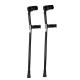 A Pair of Adjustable Aluminum Alloy Armpit Crutches Forearm Crutches Elbow Crutches Climbing Sticks