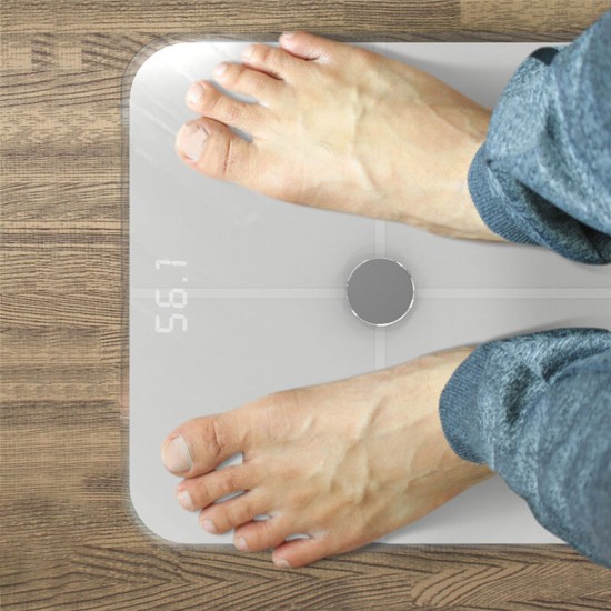 DG-BF8011 Smart Electronic Scale Bluetooth Body Fat Scale Hidden LED Screen with APP Data Analysis