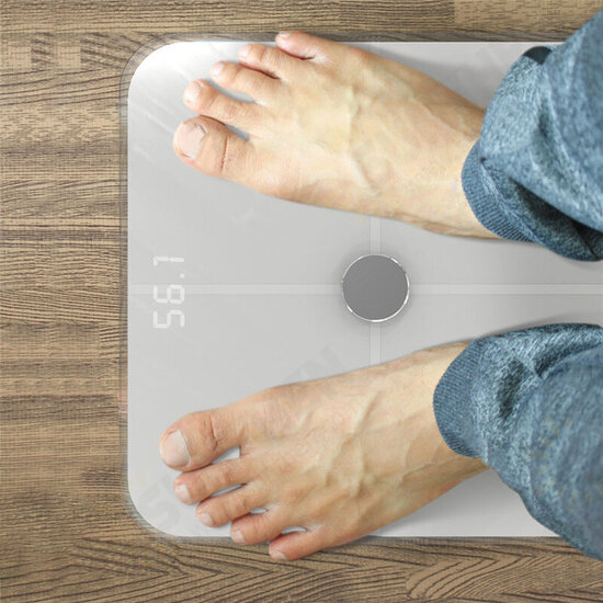 DG-BF8011 Smart Electronic Scale Bluetooth Body Fat Scale Hidden LED Screen with APP Data Analysis