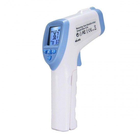 Digital Non Contact No Touch Infrared Forehead Thermometer DigitalThermometer Measuring Range 32-42.5℃