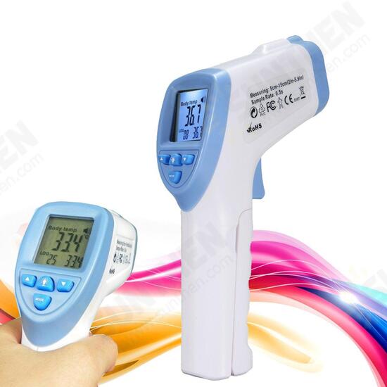 Digital Non Contact No Touch Infrared Forehead Thermometer DigitalThermometer Measuring Range 32-42.5℃