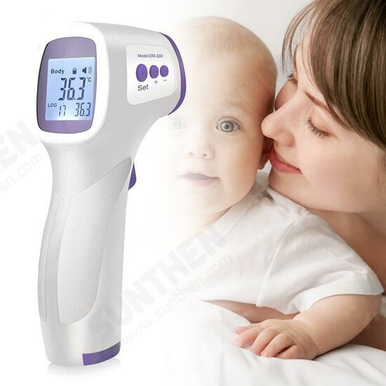 JL-2688 Home Non Contact Forehead Infrared Digital Thermometer °C / °F LCD Body Thermometer Baby Temperature Measurement Tool