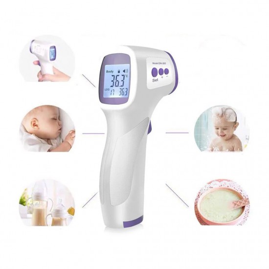 JL-2688 Home Non Contact Forehead Infrared Digital Thermometer °C / °F LCD Body Thermometer Baby Temperature Measurement Tool