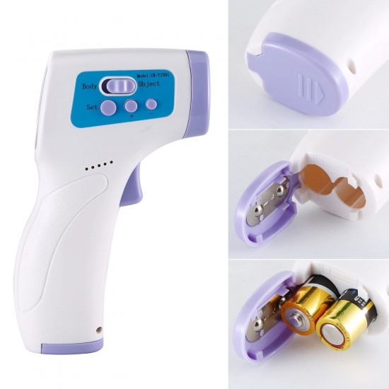 JL-2688 Home Non Contact Forehead Infrared Digital Thermometer °C / °F LCD Body Thermometer Baby Temperature Measurement Tool