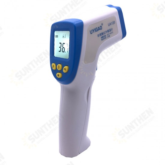 LCD Digital Non-contact Touch Infrared Thermometer Forehead Temperature Meter