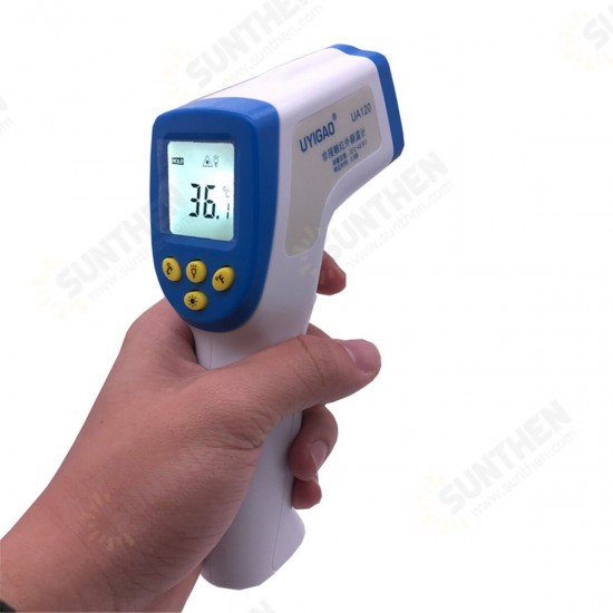 LCD Digital Non-contact Touch Infrared Thermometer Forehead Temperature Meter