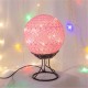 LED Linen Rattan Ball Desk Lamp USB Creative Romantic Night Light with Switch Button LED Linen Rattan Ball Desk Lamp USB Creative Romantic Night Light with Switch Button