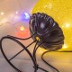 LED Linen Rattan Ball Desk Lamp USB Creative Romantic Night Light with Switch Button LED Linen Rattan Ball Desk Lamp USB Creative Romantic Night Light with Switch Button
