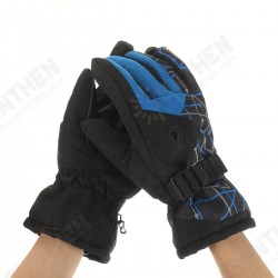 Mens Winter Skiing Gloves Waterproof Thermal Warm Snowboard Running Bike Ski Mittens Mens Winter Skiing Gloves Waterproof Thermal Warm Snowboard Running Bike Ski Mittens