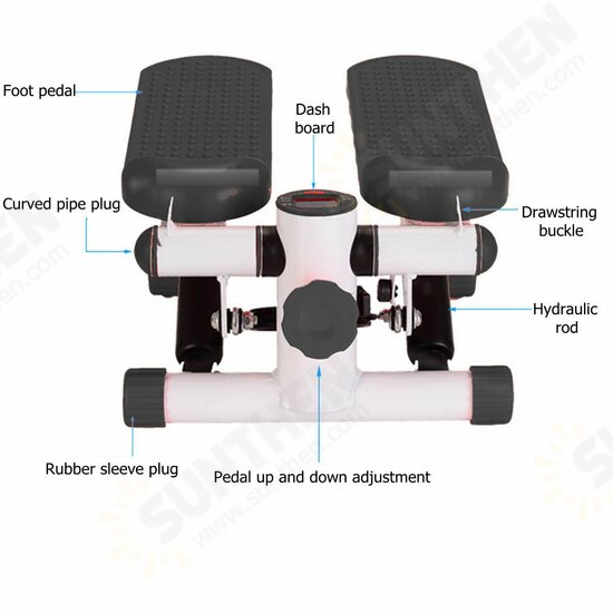Multifunctional Fitness Equipment Steppers Leg Step Fitness Machine With Handle Bar And LCD Monitor Multifunctional Fitness Equipment Steppers Leg Step Fitness Machine With Handle Bar And LCD Monitor