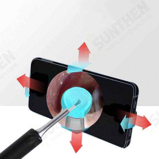 Smart Visible Earpick Rechargeable 200W Pixel IP67 Waterproof Lens Ear Spoon Earwax Remover Cleaner Smart Visible Earpick Rechargeable 200W Pixel IP67 Waterproof Lens Ear Spoon Earwax Remover Cleaner