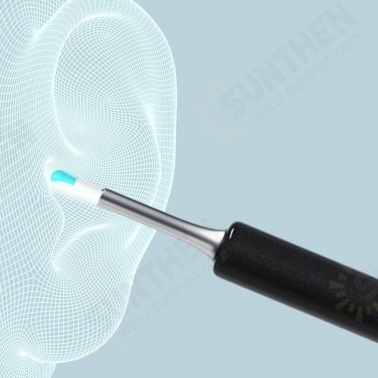 Smart Visible Earpick Rechargeable 200W Pixel IP67 Waterproof Lens Ear Spoon Earwax Remover Cleaner Smart Visible Earpick Rechargeable 200W Pixel IP67 Waterproof Lens Ear Spoon Earwax Remover Cleaner