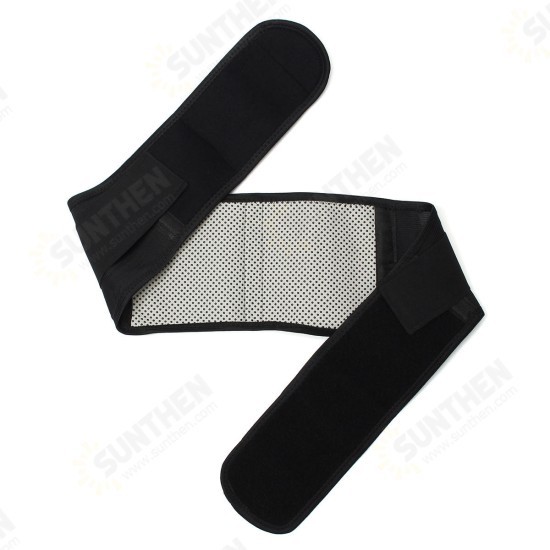 S/M/L Self Heating Infrared Magnetic Therapy Tourmaline Back Support Brace Lumbar Belt