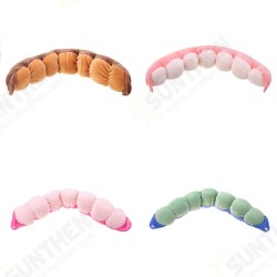 Soft Breathable Button Down Cervical Traction Head Neck Pillow Cushion Pain Relief Sleeper Travel Soft Breathable Button Down Cervical Traction Head Neck Pillow Cushion Pain Relief Sleeper Travel