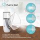 UN201 Mini Handheld Portable USB Charging Inhale Nebulizer Ultrasonic Inalador Nebulizador For Children Adult