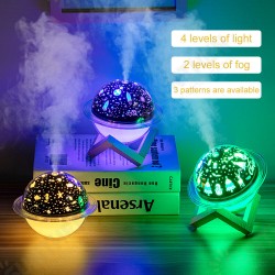 250ml Portable LED Night Light Projection Humidifier Mist Maker 4 Gears Light 2 Spray Mode Mute Nano Spray Humidificadores Diffuser 250ml Portable LED Night Light Projection Humidifier Mist Maker 4 Gears Light 2 Spray Mode Mute Nano Spray Humidificadores Diffuser