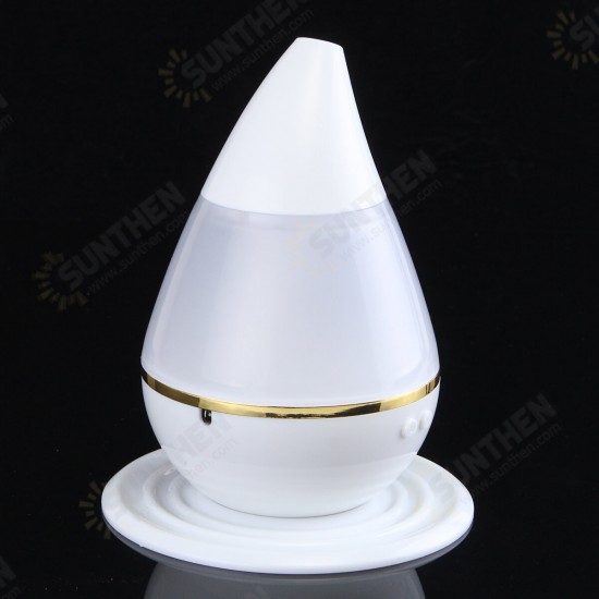 250ml Ultrasonic Air Humidifier USB Charging Essential Oil Diffuser LED Light Purifier for Home Office