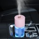 280ml Mini Air Humidifier Aroma Diffuser Mist Cool Maker USB Recharge with Night Light for Car Home Office