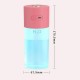 280ml Mini Air Humidifier Aroma Diffuser Mist Cool Maker USB Recharge with Night Light for Car Home Office