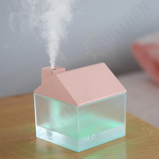 3 in 1 250ml USB Air Humidifier Rechargeable Cool Mist Maker Aroma Oil Diffuser with LED Night Lamp