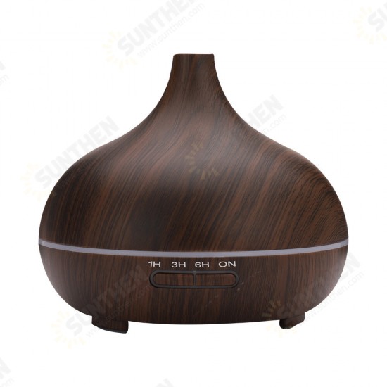 300ML Essential Diffuser Aromatherapy LED Ultrasonic Humidifier Air Purifier