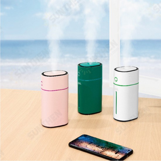 300ml Mini Humidifier Aroma Essential Oil Diffuser Mist Maker USB Charging 700mAh Battery for Car Home Office