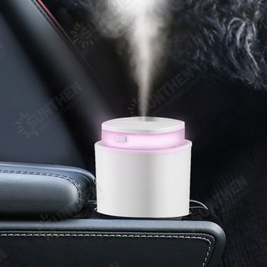 320ML Mini USB Cup Humidifier Portable Aroma Mist Air Purifier For Office Home Car