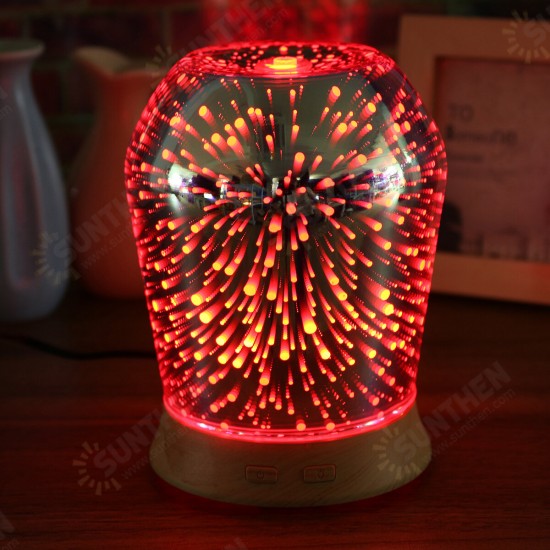 3D LED Ultrasonic Diffuser Humidifier Aromatherapy Essential Oil Diffuser Mist Humidifier