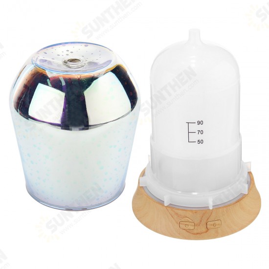 3D LED Ultrasonic Diffuser Humidifier Aromatherapy Essential Oil Diffuser Mist Humidifier