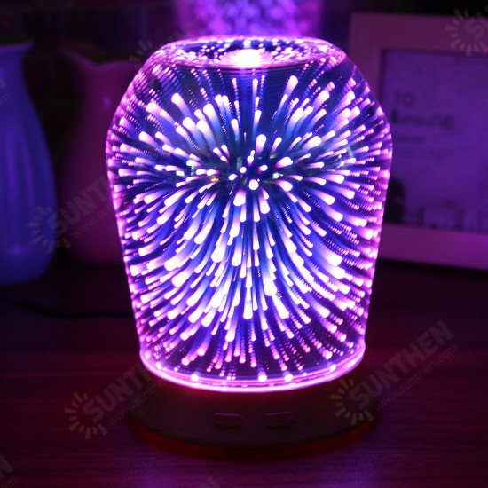 3D LED Ultrasonic Diffuser Humidifier Aromatherapy Essential Oil Diffuser Mist Humidifier