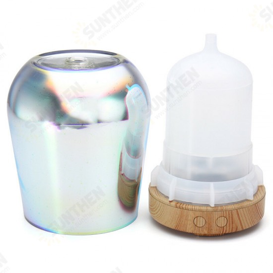 3D Star Lighting Essential Oil Aroma Diffuser Portable Ultra-quiet Ultrasonic Aromatherapy Humidifier with 6 Color LED Lights