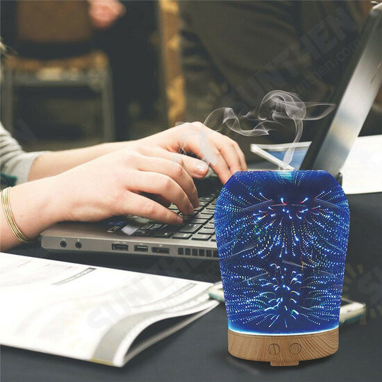 3D Star Lighting Essential Oil Aroma Diffuser Portable Ultra-quiet Ultrasonic Aromatherapy Humidifier with 6 Color LED Lights 3D Star Lighting Essential Oil Aroma Diffuser Portable Ultra-quiet Ultrasonic Aromatherapy Humidifier with 6 Color LED Lights