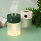 2 Modes Mini Air Humidifier Digital Display Night Light USB Charging 4000mAh Mute Auto-off Protection Humidifier