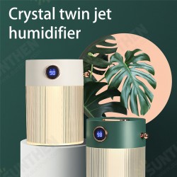 2 Modes Mini Air Humidifier Digital Display Night Light USB Charging 4000mAh Mute Auto-off Protection Humidifier 2 Modes Mini Air Humidifier Digital Display Night Light USB Charging 4000mAh Mute Auto-off Protection Humidifier