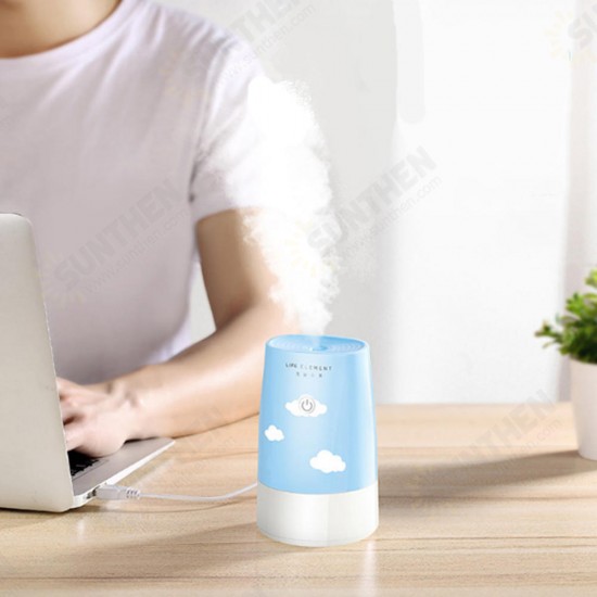 JSQ-C158 Mini USB Portable Humidifier Office Bedroom Home Quiet Electric Diffuser Mist Making Machine