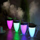 LH261 Luminous Cup Humidifier Drop Ultrasonic Cool Mist Humidifier Ultrasonic Travel Humidifier