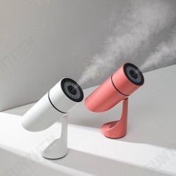 Mini Desktop Humidifier 1000mAh 50ml/h USB Charging Portable Car Air Humidification Timing Function for Home Office