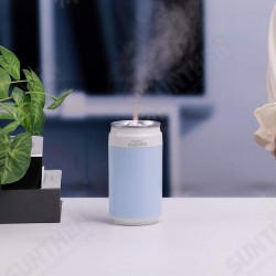 Portable USB Humidifier Special Can Shape with Flame Lamp for Desk Travel Office Car and Bedroom Portable USB Humidifier Special Can Shape with Flame Lamp for Desk Travel Office Car and Bedroom