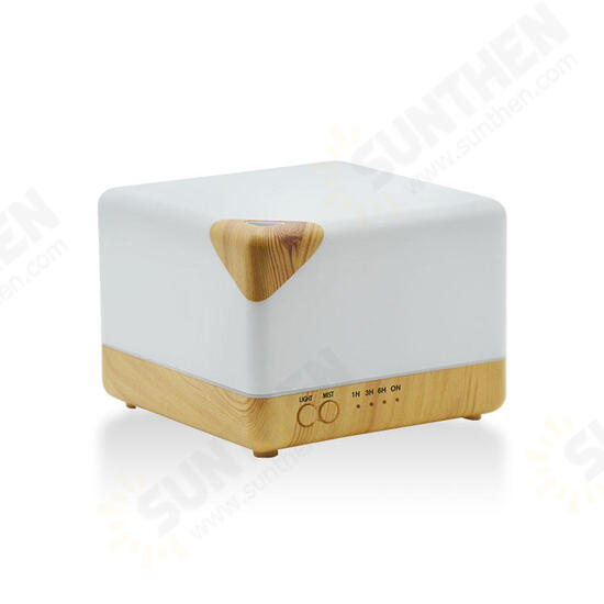 Smart WIFI 110-220V 12W Wood Grain Intelligent Aromatherapy Humidifier 6 Color LED Light Amazon Alexa Google Control