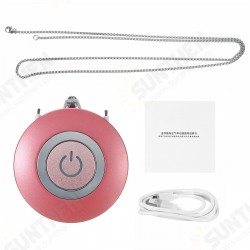 Wearable Air Purifier Necklace Mini Portable USB Negative Ion Air Cleaner Freshener Wearable Air Purifier Necklace Mini Portable USB Negative Ion Air Cleaner Freshener