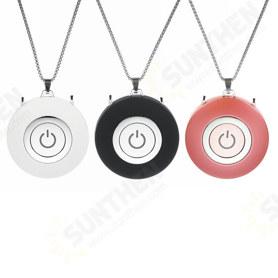 Wearable Air Purifier Necklace Mini Portable USB Negative Ion Air Cleaner Freshener