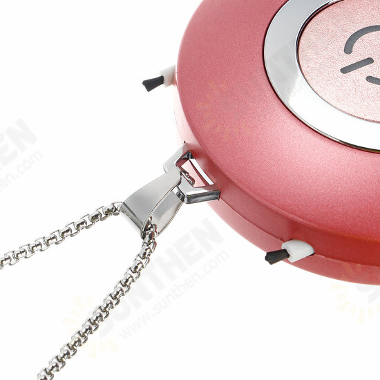 Wearable Air Purifier Necklace Mini Portable USB Negative Ion Air Cleaner Freshener