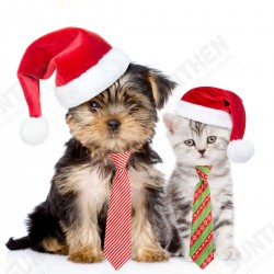 10 Pcs Pet Dog Cat Bow Ties Adjustable Pet Costume Necktie Collar Christmas Party Pet Accessories 10 Pcs Pet Dog Cat Bow Ties Adjustable Pet Costume Necktie Collar Christmas Party Pet Accessories