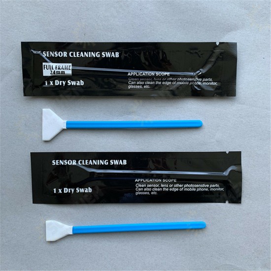 10Pcs APS-C Sensor Cleaning Kit Cleaning Swabs for DSLR Lens Digital Camera Phone