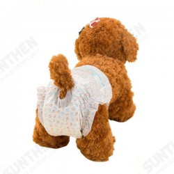 10Pcs/Pack Disposable Pet Nappies Diapers Absorption Physiological Pants Underwear Pet Pants For Dog Cat 10Pcs/Pack Disposable Pet Nappies Diapers Absorption Physiological Pants Underwear Pet Pants For Dog Cat