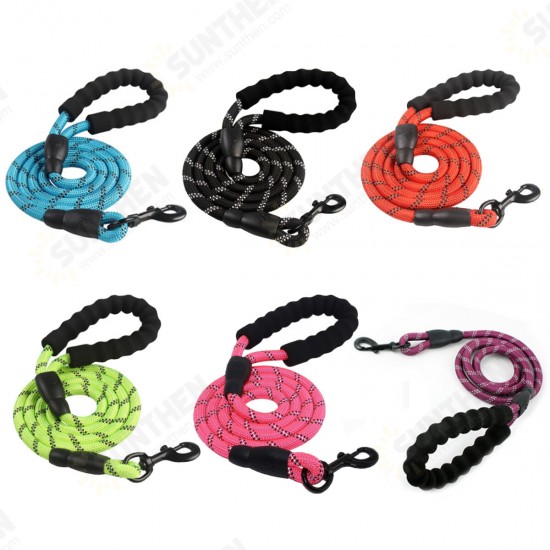 1.2M Durable Nylon Dog Harness Walking Running Leashes Training Rope Belt For Small Medium Large Dogs Pet Supplies